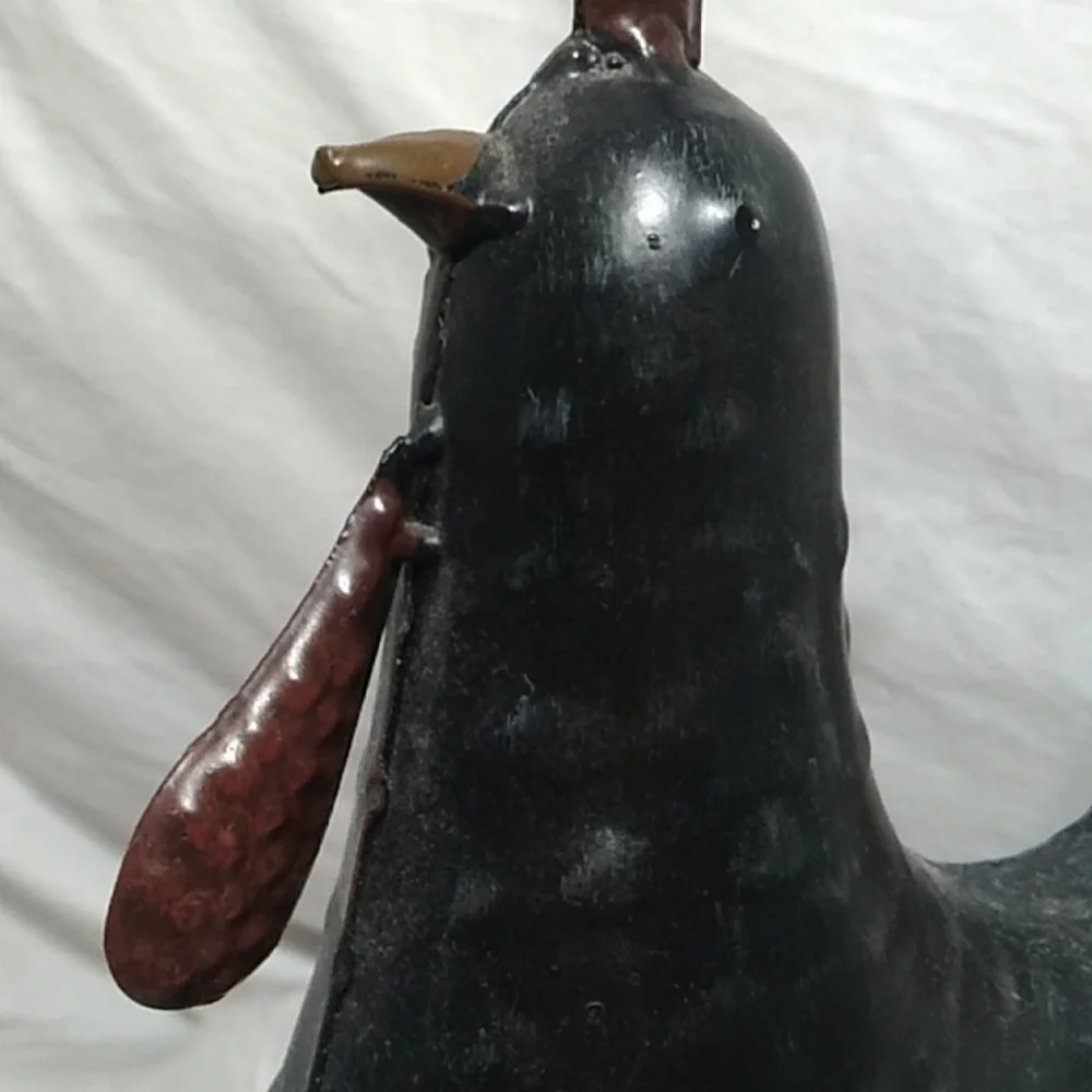 Metal Tall Rooster Home/Yard Decor GUC - Picture 13 of 16